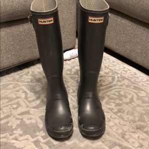 Hunter rain boots